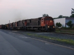 Su-100 with 4 ALCos and an SD45, 7/29/2005